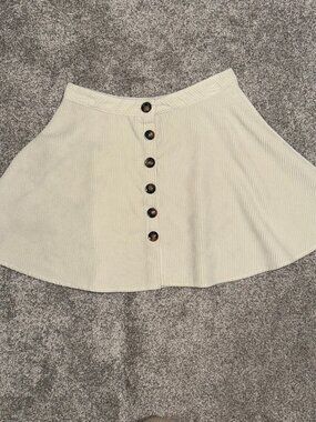 SHEIN Women's Short Skirts High Waist Babydoll Corduroy Mini Summer Casual Skate